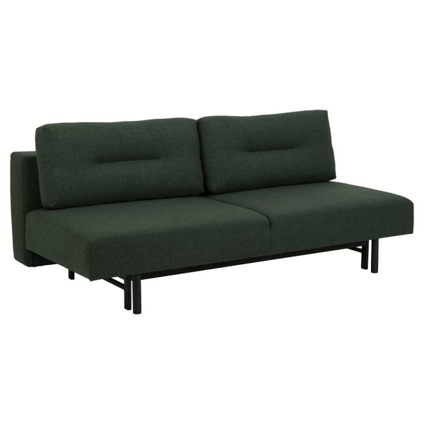 Sofa Malling rozkładana zielona ciemna - ACTONA